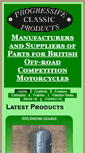 Mobile Screenshot of progressiveclassicproducts.co.uk