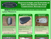 Tablet Screenshot of progressiveclassicproducts.co.uk